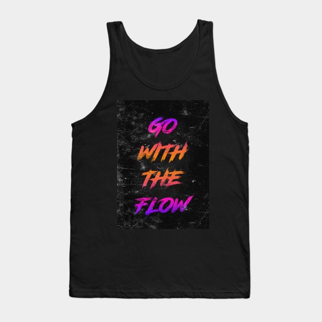Go with the flow Tank Top by Durro